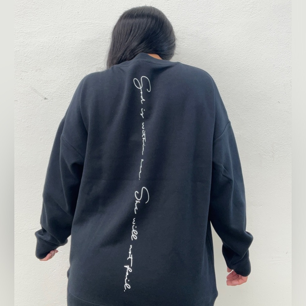Milky apricot Crewneck Sweatshirt